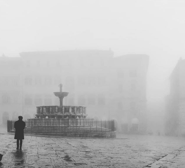 Perugia in uno scatto di @elleciu su Instagram