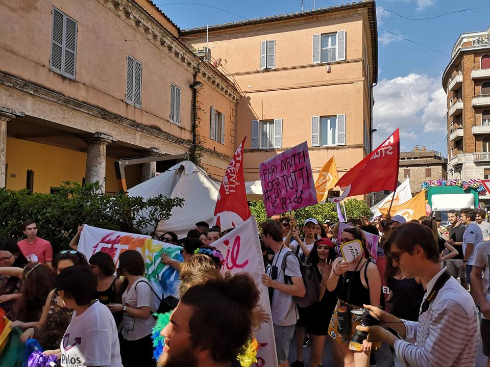 Un'iniziativa di Altrascuola Rete degli studenti medi (foto Facebook)