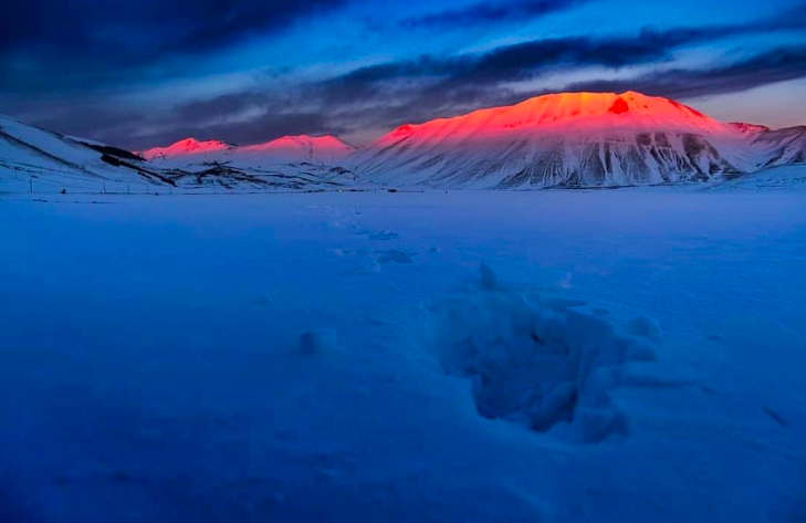 Castelluccio di Norcia in uno scatto di @valerioclementi su Instagram