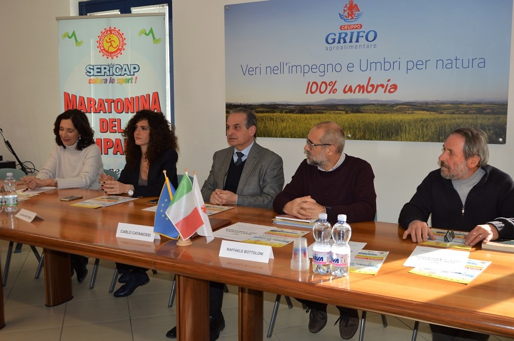 Da sinistra Puccetti Margaritelli Pastorelli Catanossi Bottoloni Vernarecci