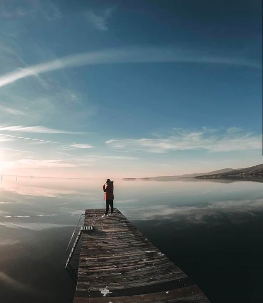 Il Trasimeno in uno scatto di @elena_cicio su Instagram