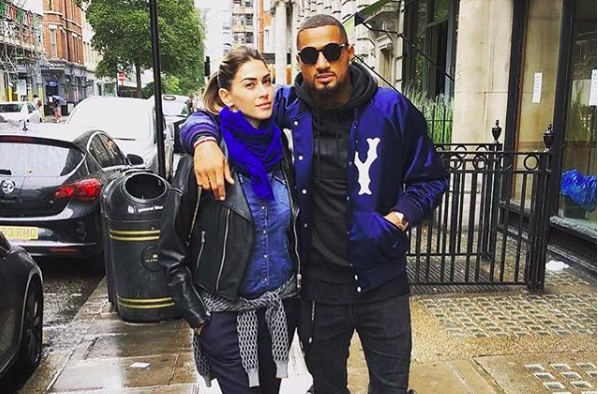 Melissa Satta e Kevin Boateng (foto Instagram)