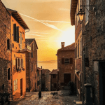 Monte del lago a Magione in uno scatto di @chrisma1105 su Instagram