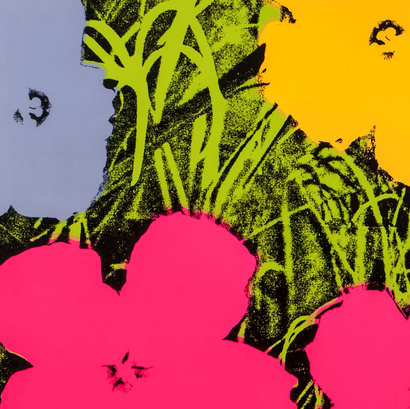 The flower di Andy Warhol