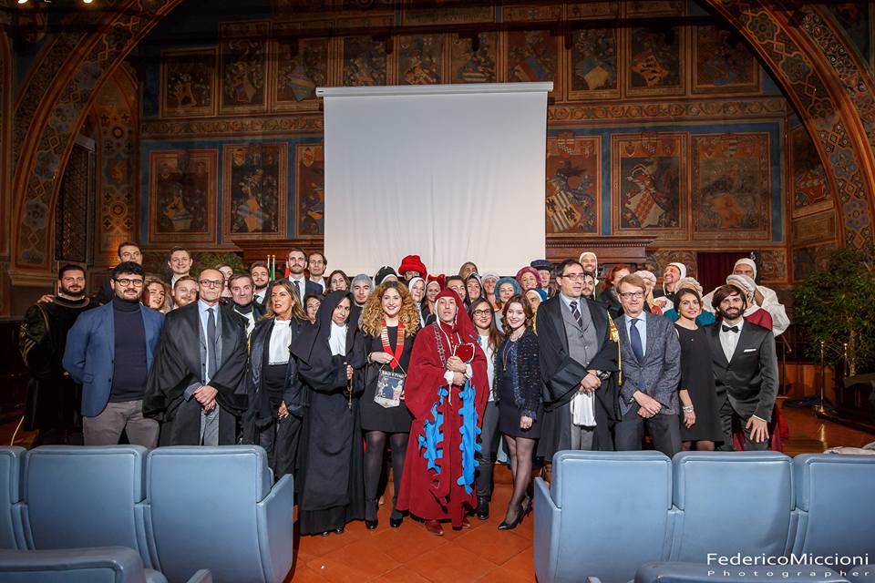 Un passato appuntamento con il processo storico (foto Federico Miccioni pagina Facebook Rotaract Perugia Est