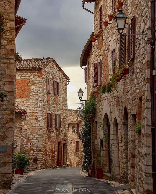 Corciano in uno scatto di @ciam.bellin.a su Instagram