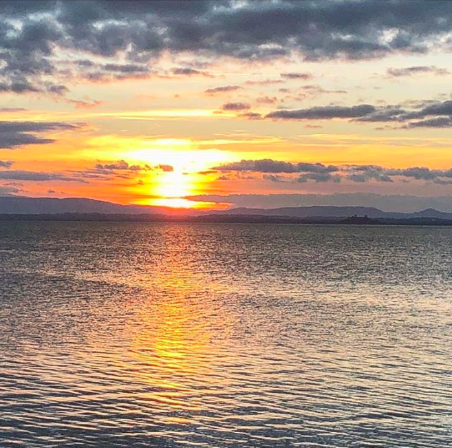 Il Trasimeno in uno scatto di @inviaggioconfab su Instagram