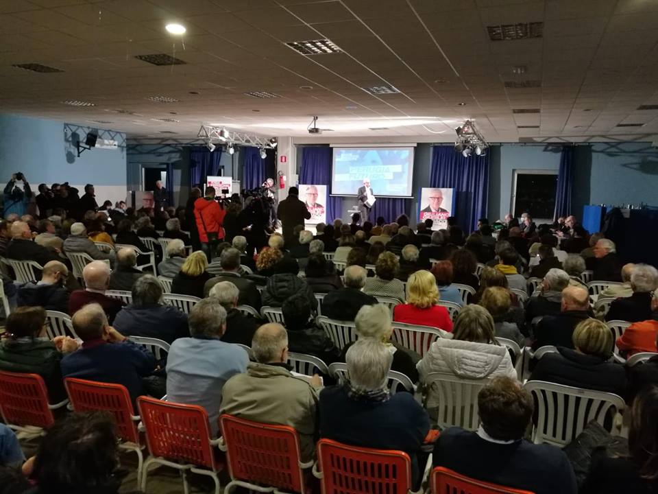 La presentazione di Giuliano Giubilei (foto Facebook)