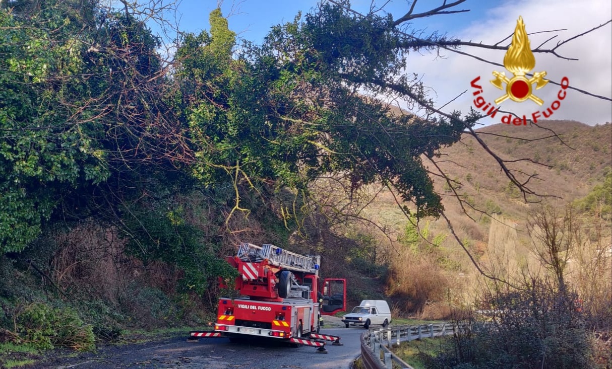 L'intervento a Firenzuola