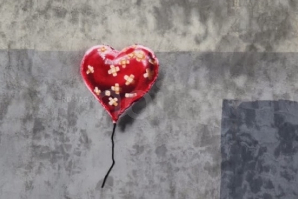 Un'opera di Banksy