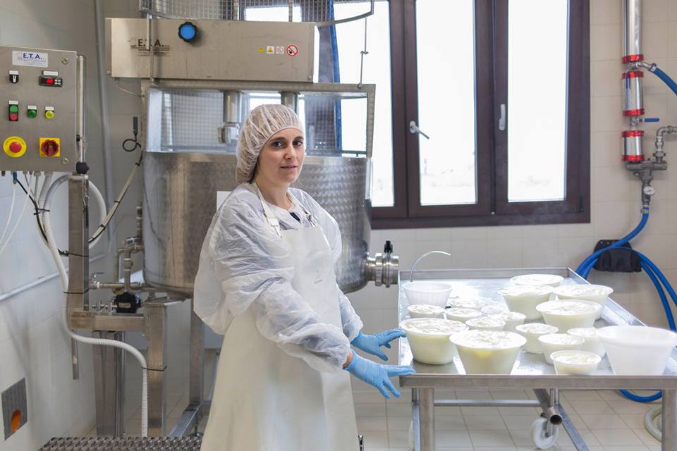 Alessia Brandimarte caseificio