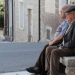 Spopolamento anziani panchina