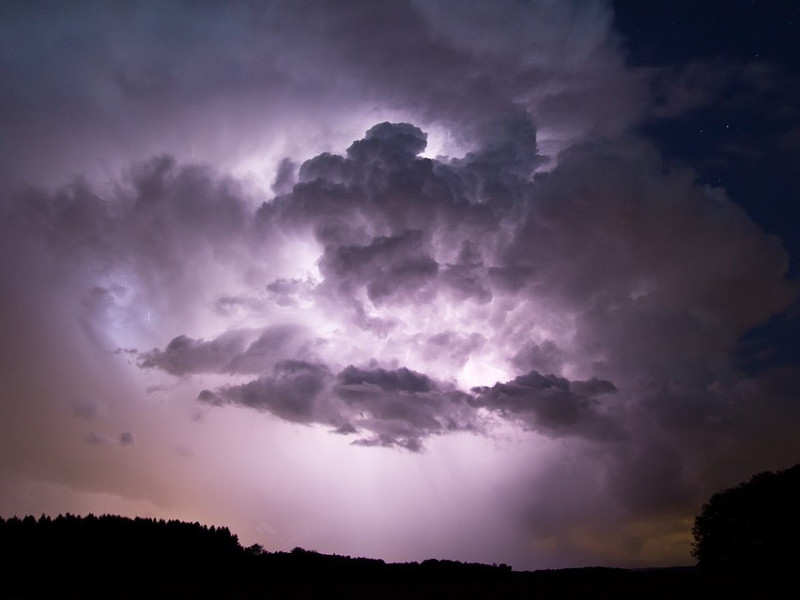 clima nuvole fulmini