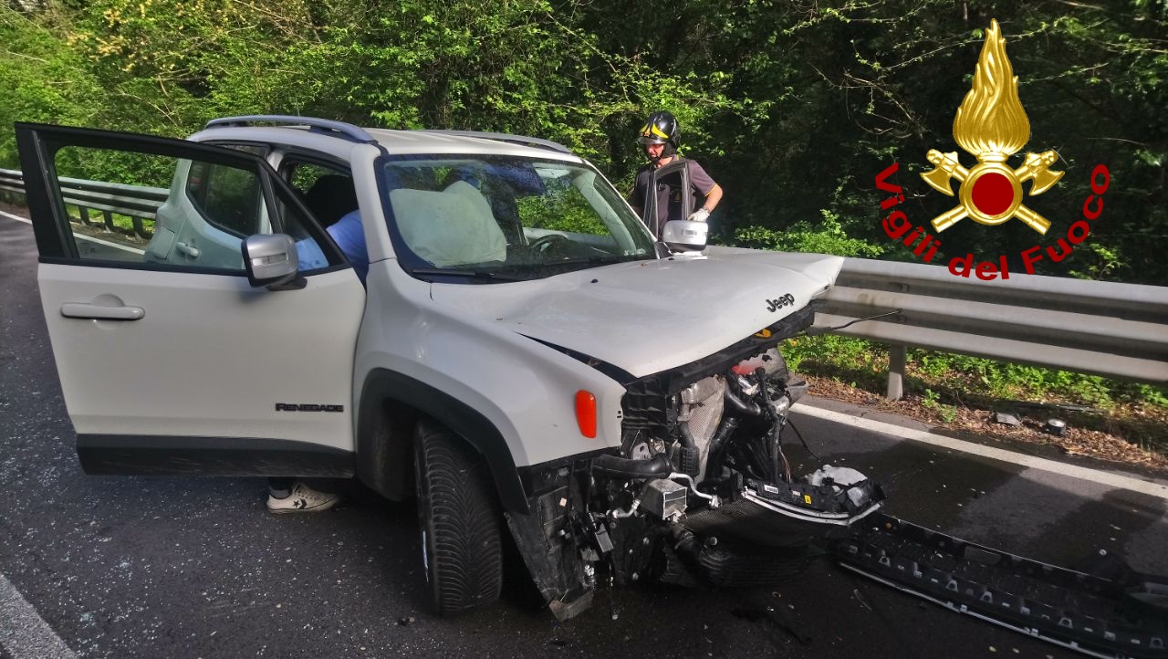 L'incidente lungo la SS685