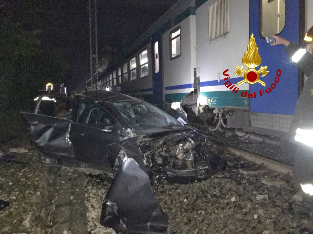 L'incidente al passaggio a livello