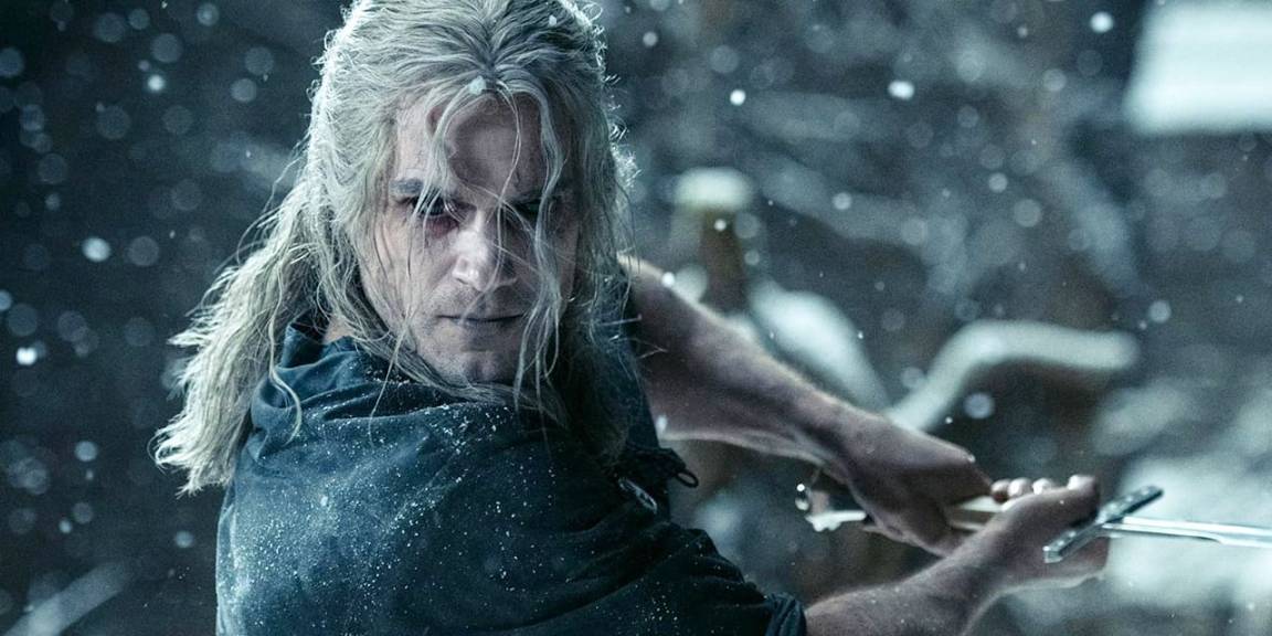 Henry Cavill nei panni di Geralt di Rivia, The Witcher, Netflix