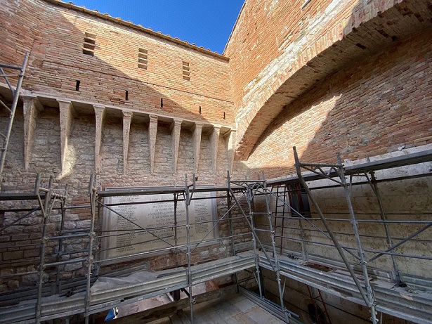 lavori arco di Duccio Perugia