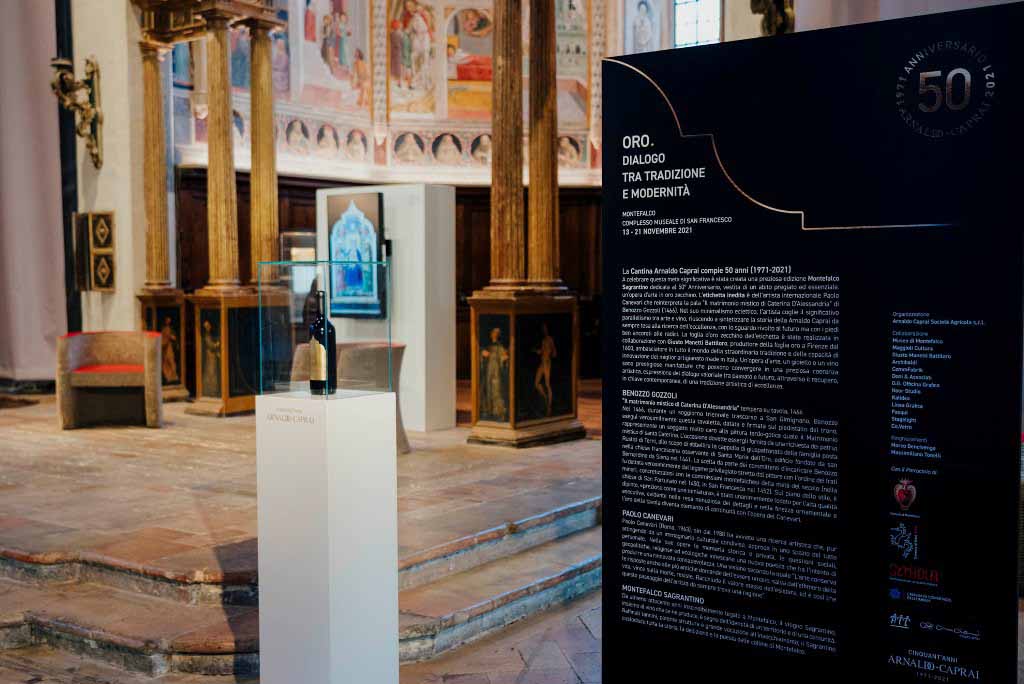 museo San Francesco di Montefalco mostra Oro