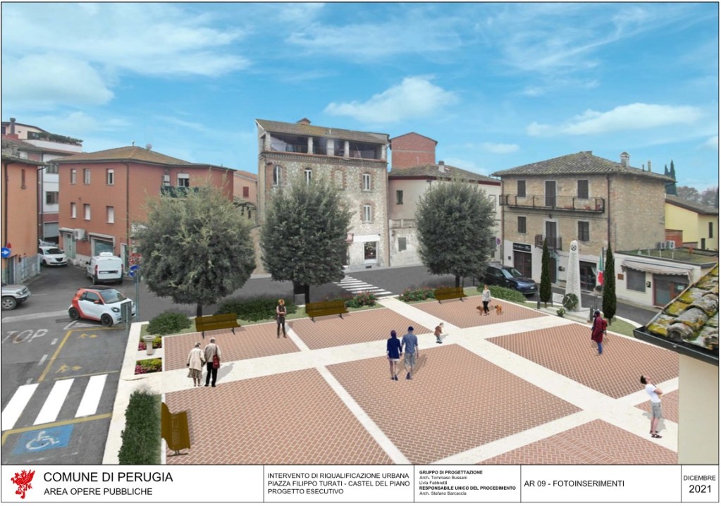 riqualificazione piazza Turati Perugia