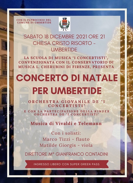 concerto di Natale Umbertide 2021