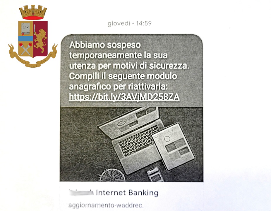 frode informatica Assisi gennaio 2022
