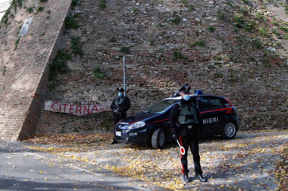 pattuglia carabinieri Citerna