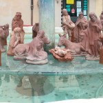 presepe fontana piazza dei Priori Narni