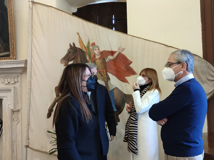 Laura Pernazza in visita istituzionale