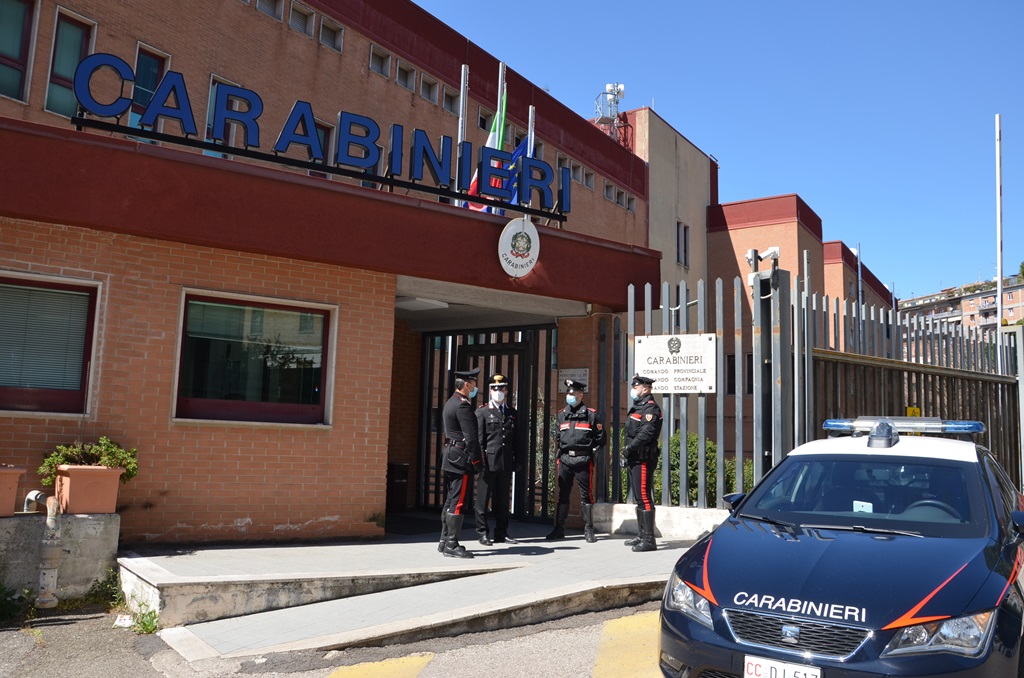 caserma carabinieri Perugia