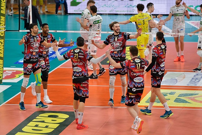 Superlega per la Sir Safety Conad Perugia 20 febbraio 2022