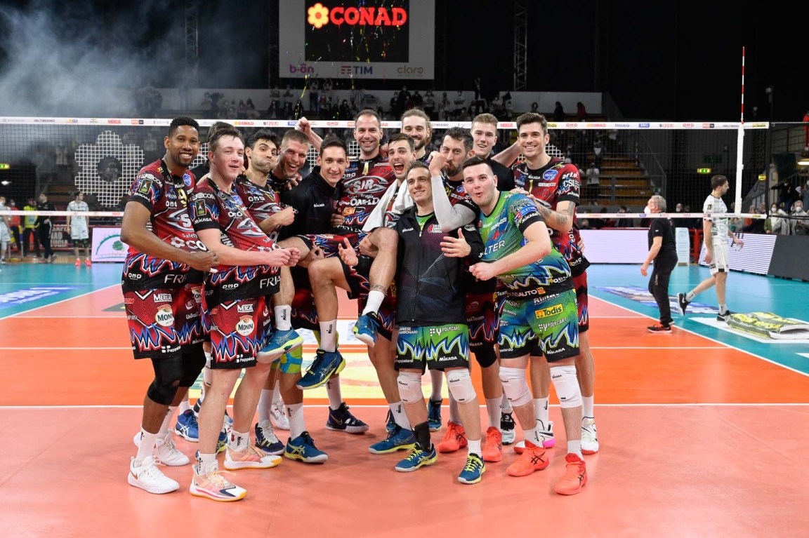 Superlega per la Sir Safety Conad Perugia 20 febbraio 2022