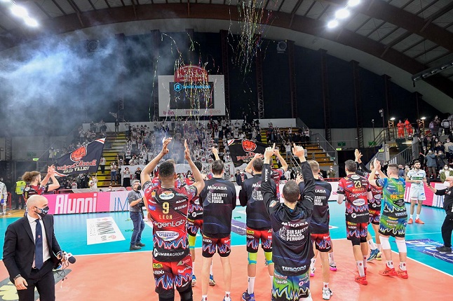 Superlega per la Sir Safety Conad Perugia 20 febbraio 2022