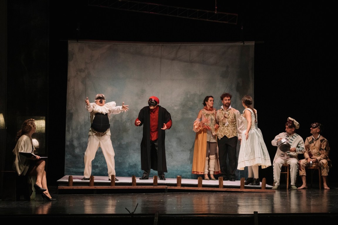 Il teatro comico foto scena