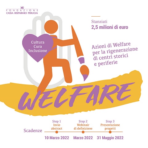 welfare bando Fondazionecrpg