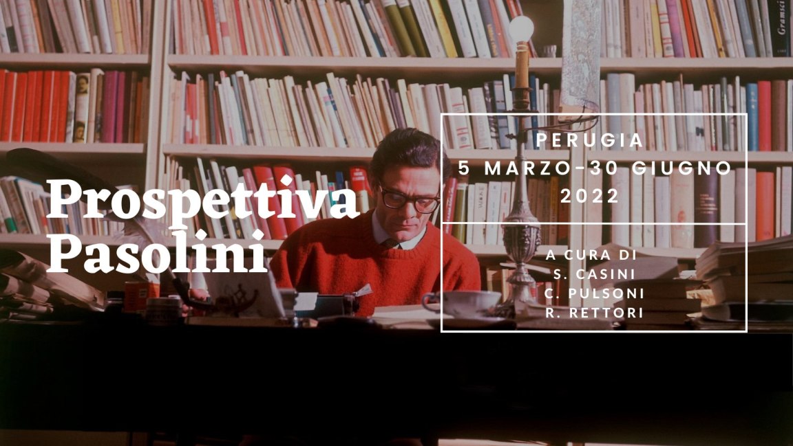 Prospettiva Pasolini locandina mostra