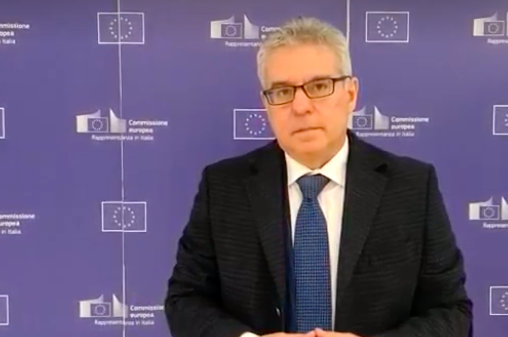 il sindaco di Norcia Nicola Alemanno