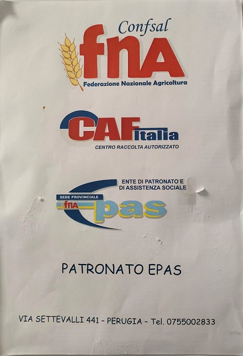 Caf Epas Perugia patronato