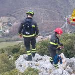vigili del fuoco intervento a Pale