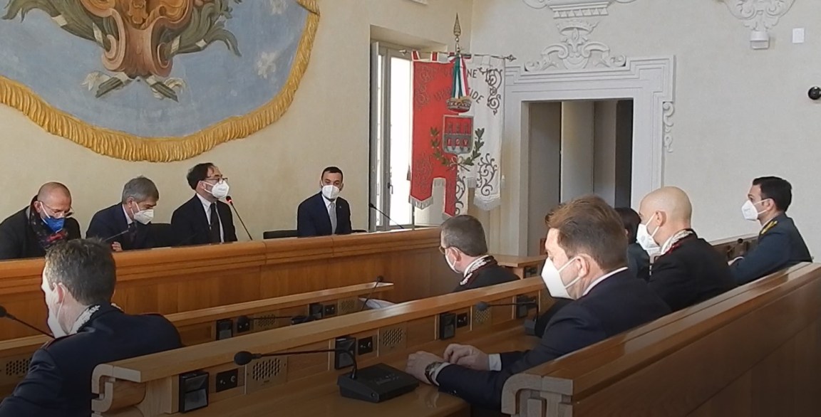 comitato ordine sicurezza pubblica Umbertide febbraio 2022