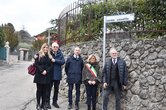 intitolazione via Norma Cossetto Perugi