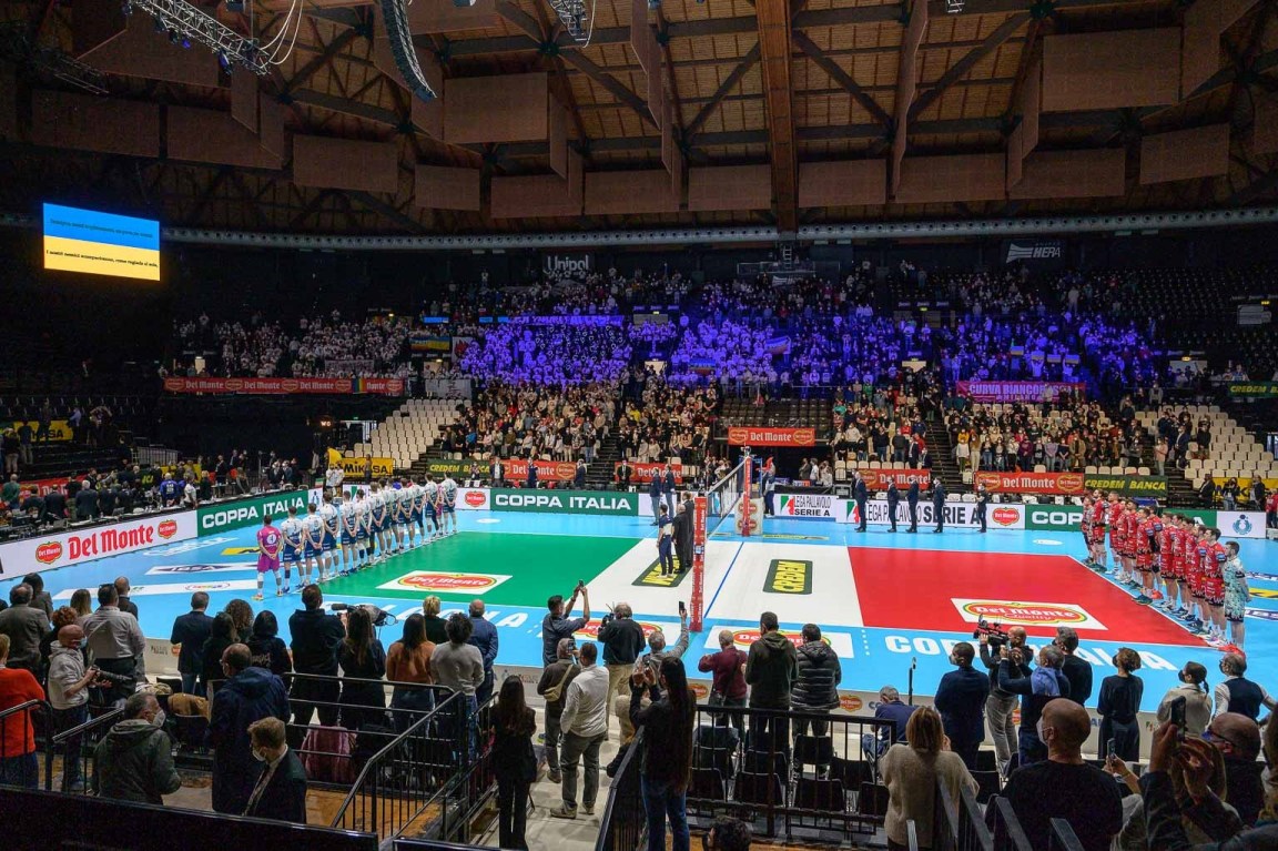 Sir Safety Conad Perugia3-1 a Piacenza