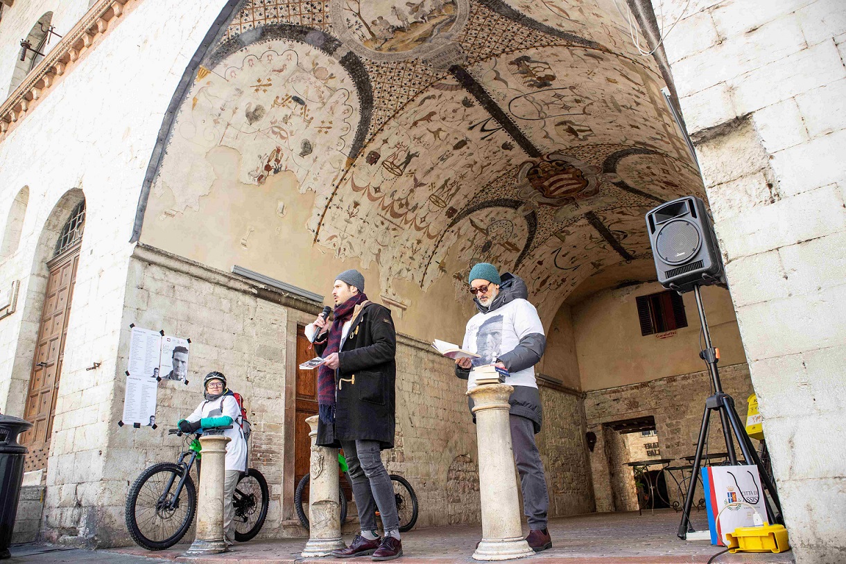 La città di Assisi invasa dalla voce corale dedicata a Pier Paolo Pasolini