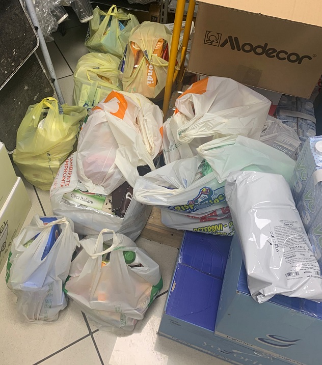 raccolta per Ucraina da Sant'Egidio