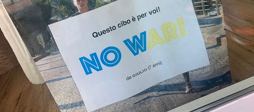 raccolta per Ucraina da Sant'Egidio