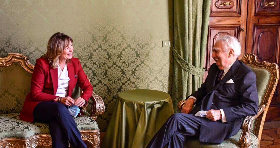 Tesei e Arvedi a novembre 2021