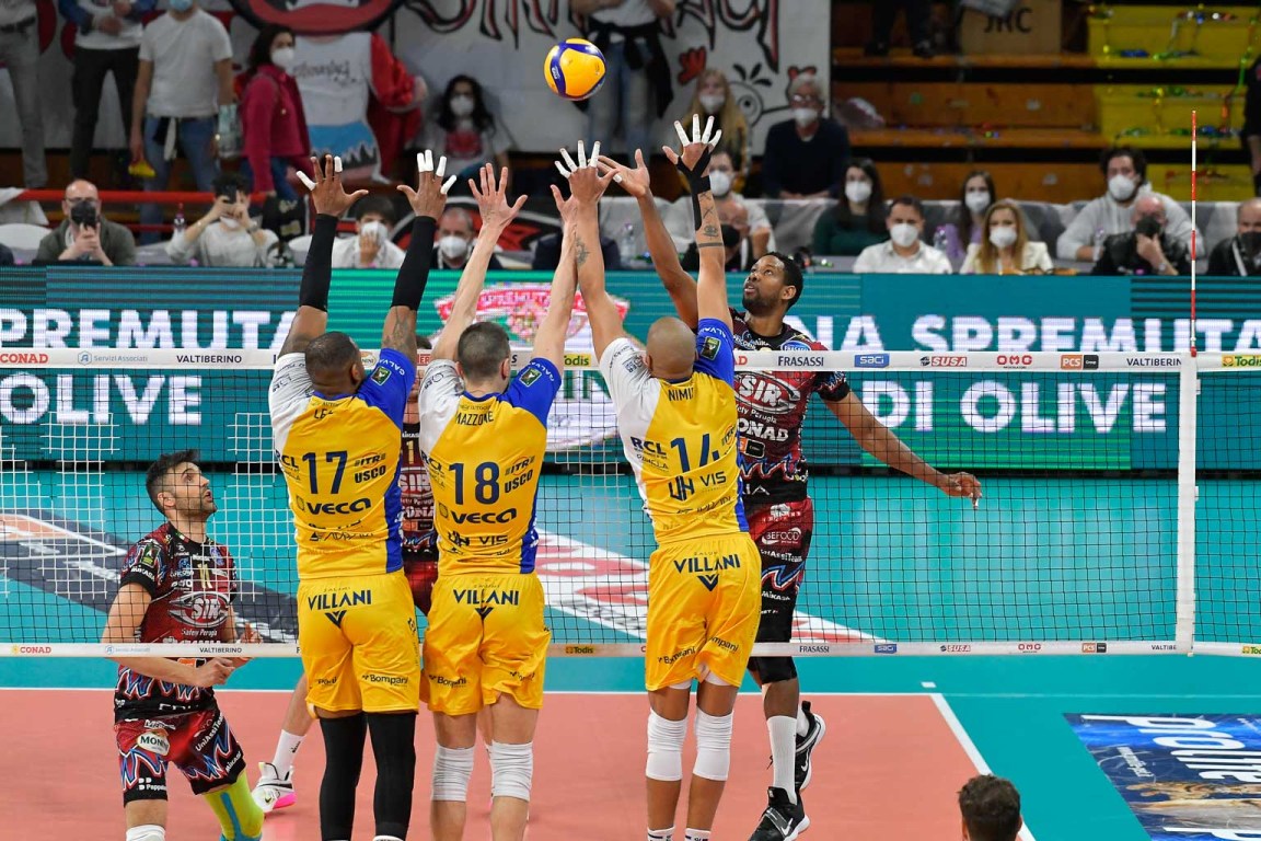 Sir Safety Conad Perugia contro Modena