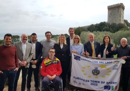 Castiglione del Lago "Comune Europeo dello Sport 2022"