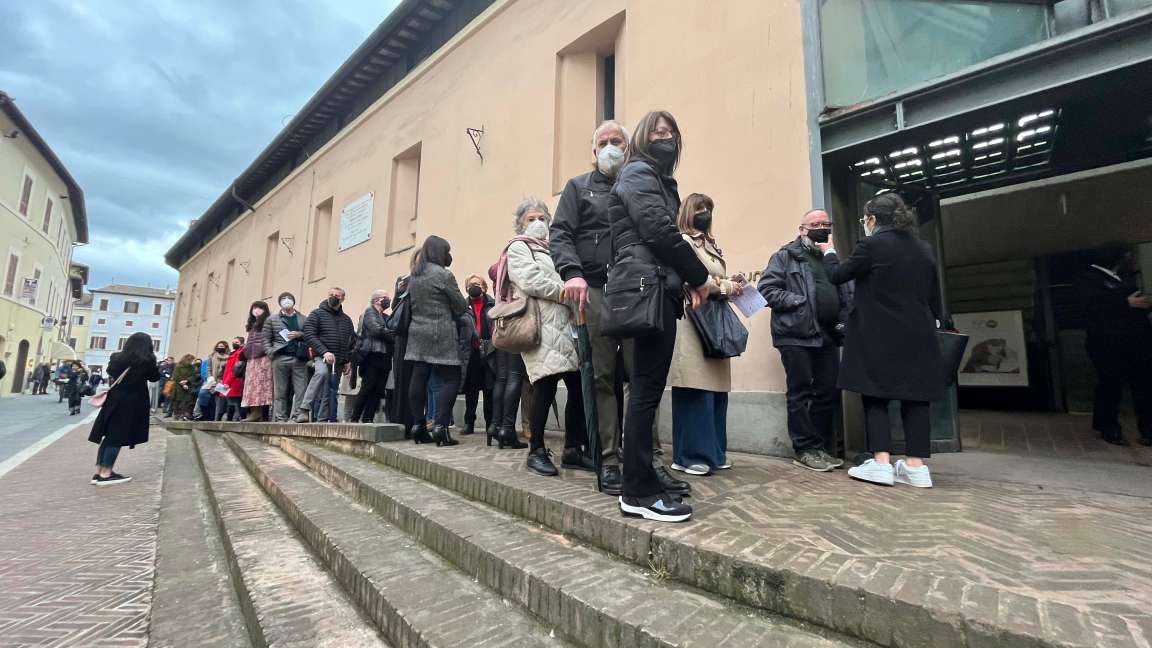 FSF_Il pubblico in attesa dell'incontro con Crepet