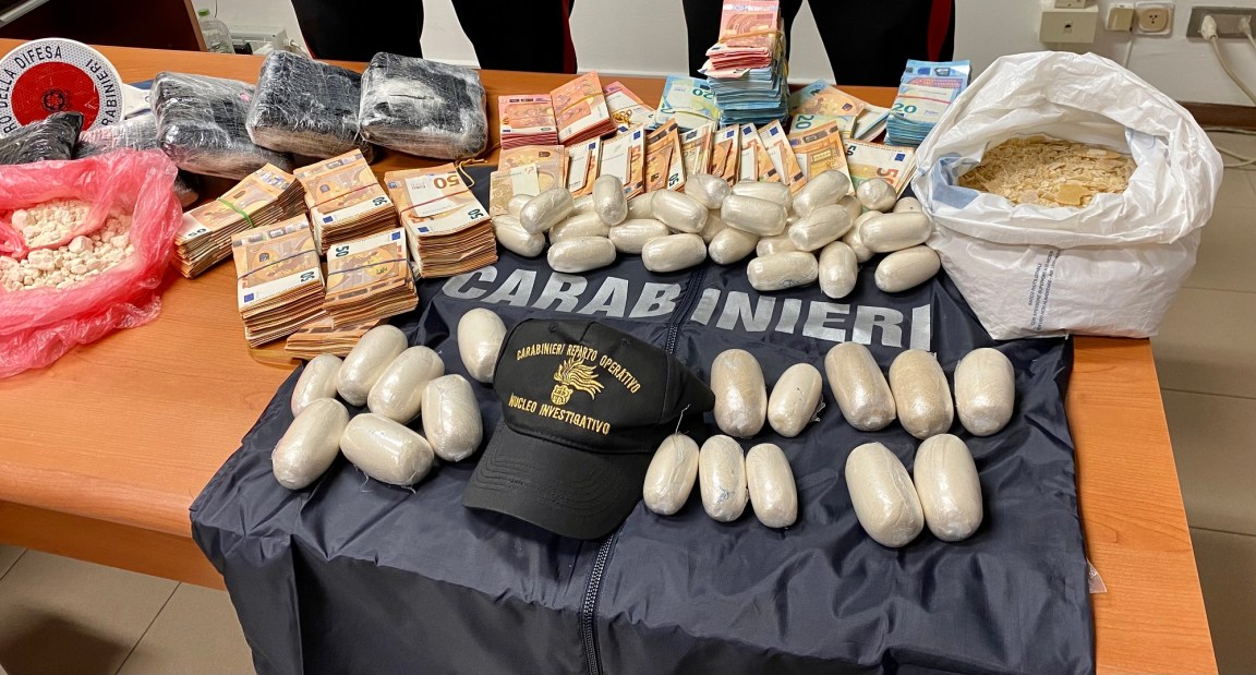 L'eroina del centro Italia passa per Fontivegge: maxi sequestro e un arresto