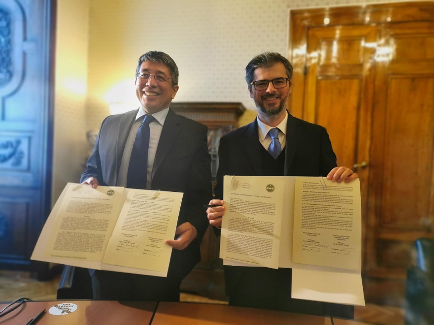 Sul tavolo un protocollo di collaborazione di interscambio didattico fra le due realtà